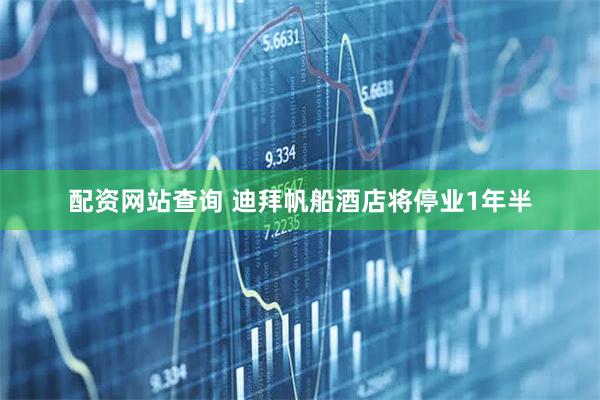 配资网站查询 迪拜帆船酒店将停业1年半